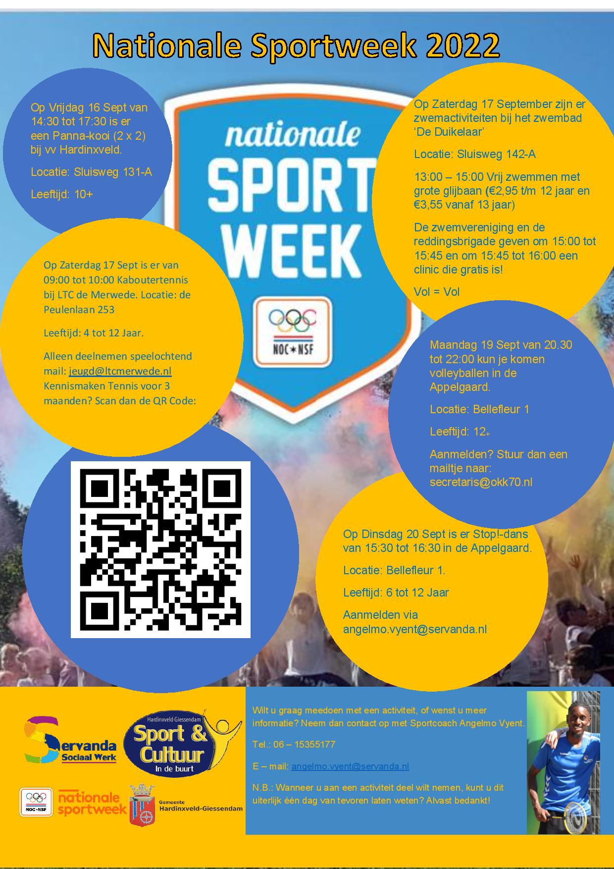 Flyer Nationale Sportweek 2022 jeugd en jongeren page 001
