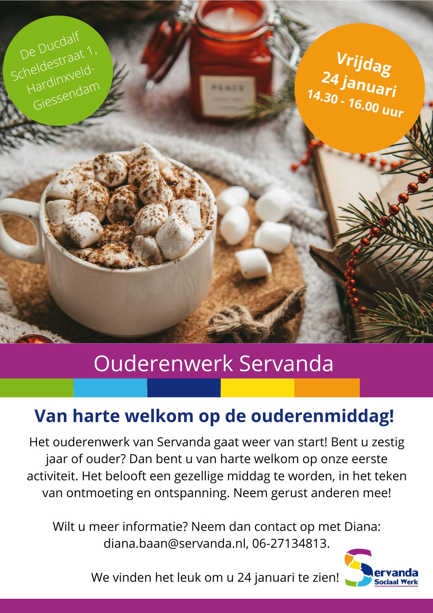 Flyer ouderenmiddag 24 januari 2025 